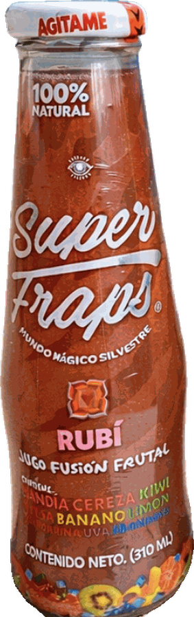 Superfraps Rubí - Jugo Fusión Frutal