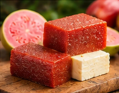 Bocadillo de guayaba con queso
