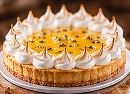 Tarta de maracuyá