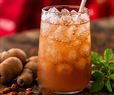 Agua fresca de tamarindo (México)