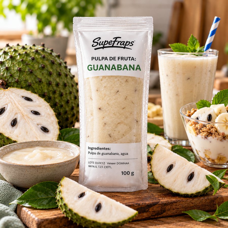 Superfraps Guanábana - Pulpa de fruta